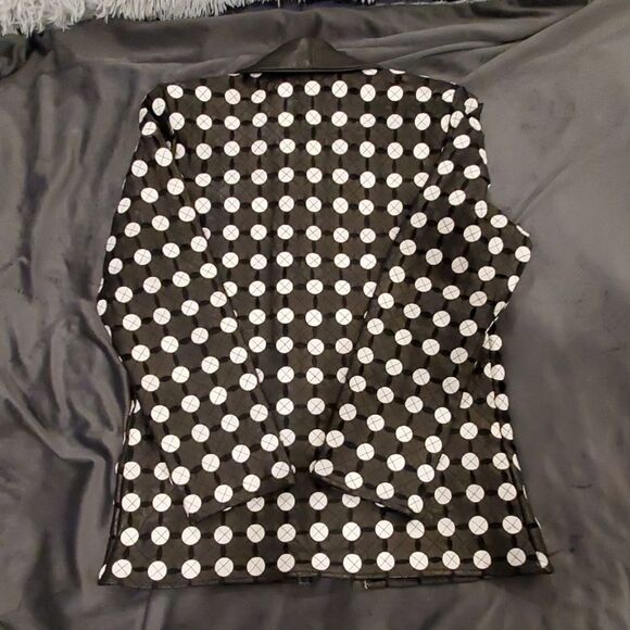 Stunningly unique Nuretti leather cutout jacket - Picture 6 of 8